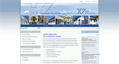 Desktop Screenshot of huss-verwaltungen.de
